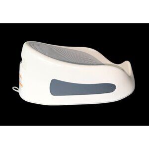 Angelcare Baby Bath Support Seat White Gray Infant Newborn Tub Aid Good Conditn